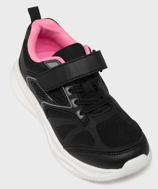 Baskets running en mesh fermeture scratch fille - 5 Miles vue5 - LOVELY WINGS - GEMO