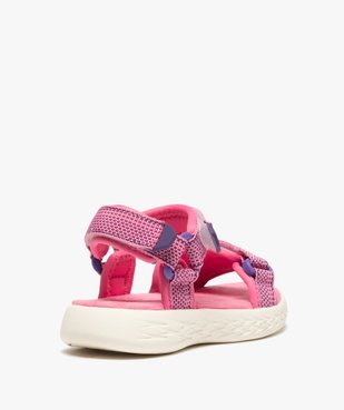 Sandales sport fille extra-légères à scratch vue4 - GEMO (ENFANT) - GEMO
