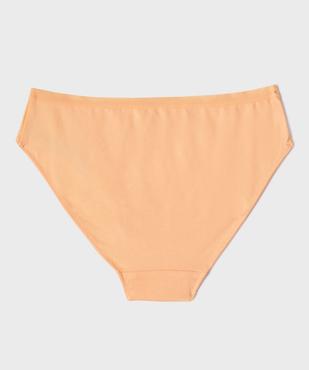 Culottes en coton stretch à motifs feuillages fille (lot de 3) vue3 - GEMO 4G FILLE - GEMO