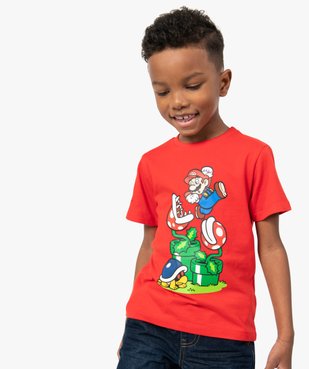 Tee-shirt garçon imprimé - Super Mario vue1 - MARIOKART - GEMO