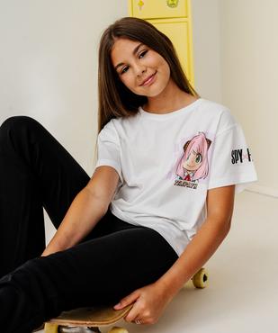 Tee-shirt manches courtes imprimé fille - Spy x Family vue1 - SPY X FAMILY - GEMO