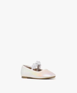 Ballerines irisées avec brides à fleurs fille - Lovely Wings vue4 - LOVELY WINGS - GEMO