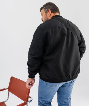 Blouson zippé style bombers homme vue10 - GEMO 4G HOMME - GEMO