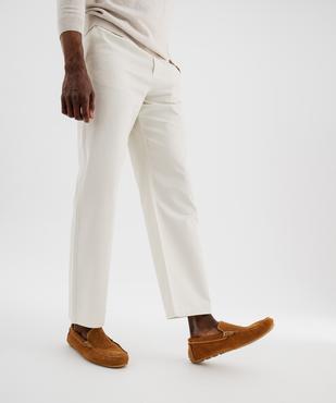 Pantalon chino coupe large homme vue3 - GEMO 4G HOMME - GEMO