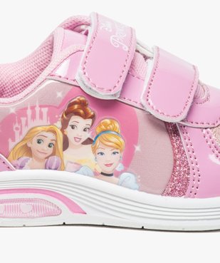Baskets à scratch avec semelle lumineuse - Princesses Disney vue6 - DISNEY PRINCESS - GEMO