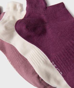 Chaussettes ultra coutes de sport femme (lot de 3) vue2 - GEMO(HOMWR FEM) - GEMO