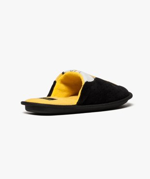 Chaussons hommes forme mules en velours - Les Simpsons vue4 - SIMPSONS - GEMO