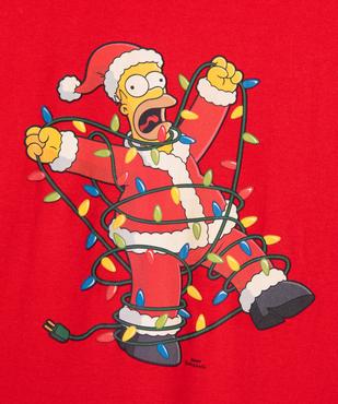 Tee-shirt de Noël imprimé garçon vue3 - SIMPSONS - GEMO