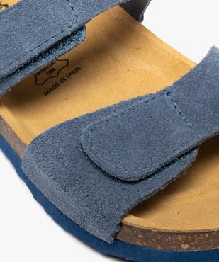 Sandales en cuir suédé à scratch garçon vue6 - BUGGY GEMO FOR GOOD - GEMO