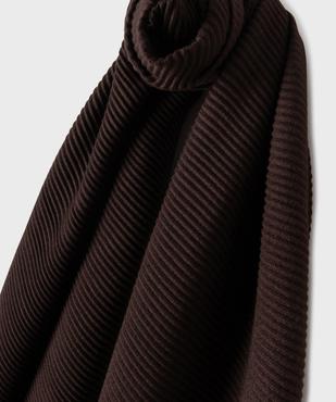 Foulard en maille plissée femme vue2 - GEMO (ACCESS) - GEMO