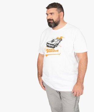 Tee-shirt homme à manches courtes avec motif voiture – Fast & Furious vue1 - NBCUNIVERSAL - GEMO