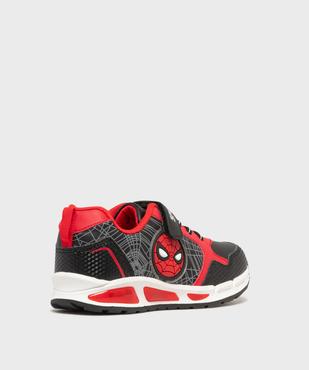 Baskets basses à lacets élastiques et zip garçon - Spiderman vue4 - SPIDERMAN - GEMO