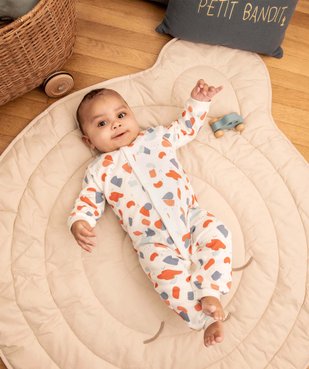 Pyjama bébé imprimé sans pieds avec ouverture devant vue5 - GEMO(BB COUCHE) - GEMO