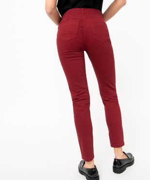 Pantalon femme coupe Slim taille normale vue3 - GEMO 4G FEMME - GEMO