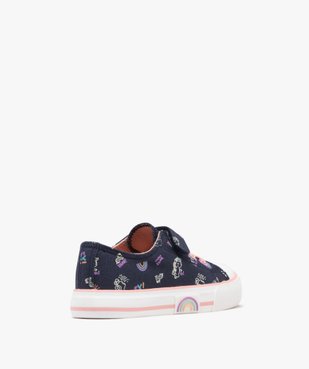 Baskets en toile imprimée avec embout gomme fille vue5 - LOVELY WINGS GEMO FOR GOOD - GEMO