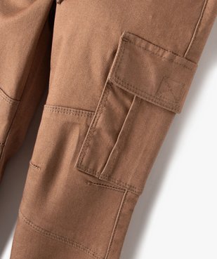 Pantalon cargo résistant garçon vue5 - GEMO (ENFANT) - GEMO