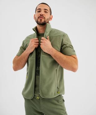 Polaire sans manches à col montant homme - Roadsign vue1 - ROADSIGN G4G - GEMO