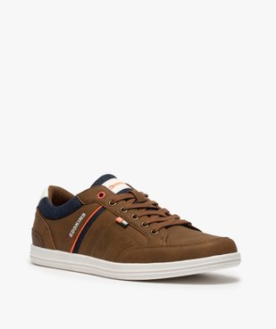 Tennis homme bi-matières à lacets - Redskins vue2 - REDSKINS - GEMO