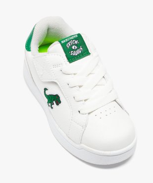 Baskets garçon unies détail dinosaure - Skechers vue5 - SKECHERS - GEMO