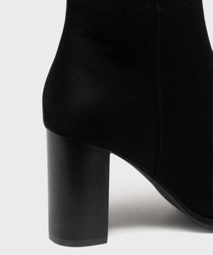 Bottines à talon avec en suédine femme - Valentina Baldano vue6 - VALENTINA BALDA - GEMO