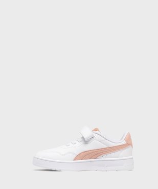 Baskets basses CourtLally fille - Puma vue3 - PUMA - GEMO