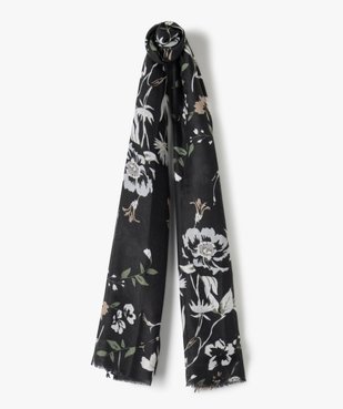 Foulard femme fleuri grand format vue1 - Nikesneakers (ACCESS) - Nikesneakers