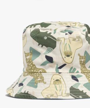 Chapeau bob réversible bébé garçon vue2 - GEMO 4G BEBE - GEMO