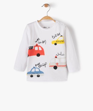 Tee-shirt bébé garçon imprimé fantaisie vue1 - Nikesneakers(BEBE DEBT) - Nikesneakers