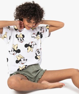 Pyjashort femme avec motif Minnie - Disney vue1 - DISNEY DTR - GEMO