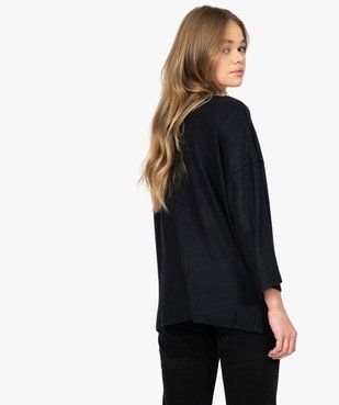 Pull femme coupe loose avec perles sur l'avant vue3 - Nikesneakers(FEMME PAP) - Nikesneakers