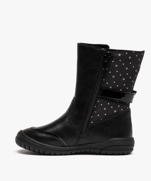 Boots fille zippées motifs étoile – LuluCastagnette vue3 - LULU CASTAGNETT - GEMO