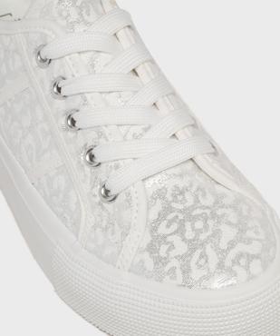 Tennis en toile sur semelle plateforme femme - Follow Me vue6 - FOLLOW ME G4G - GEMO