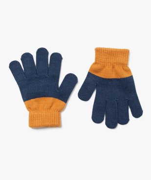 Gants garçon bicolores  vue1 - GEMO (ENFANT) - GEMO