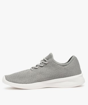 Baskets homme recyclées style chaussettes ultra légères - Mieux vue3 - GEMO C4G HOMME - GEMO