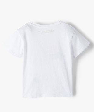 Tee-shirt fille avec motifs sur l’avant – Les Minions 2 vue3 - NBCUNIVERSAL - GEMO
