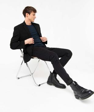 Jean homme skinny taille haute en coton stretch vue1 - GEMO 4G HOMME - GEMO