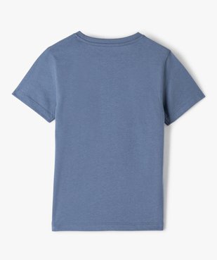 Tee-shirt garçon à manches courtes imprimé vue3 - GEMO (ENFANT) - GEMO