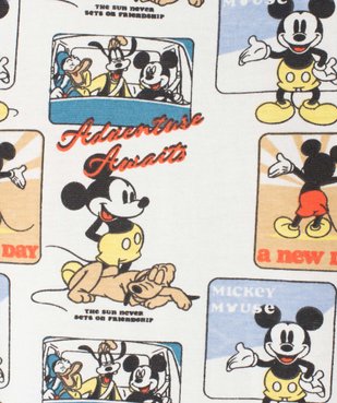 Tee-shirt garçon imprimé all over Mickey - Disney vue2 - DISNEY DTR - GEMO