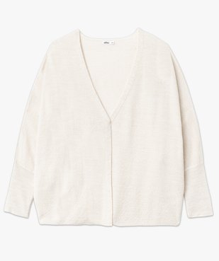 Gilet ample à manches chauve-souris femme grande taille vue4 - GEMO (G TAILLE) - GEMO