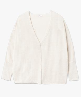 Gilet ample à manches chauve-souris femme grande taille vue4 - GEMO (G TAILLE) - GEMO