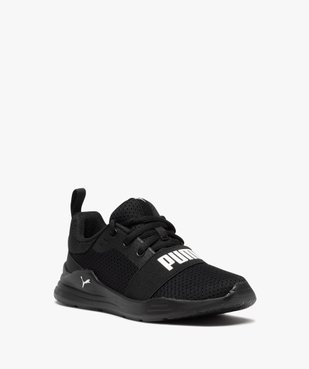 Baskets garçon running unies extra légères – Puma Wired Run vue2 - PUMA - GEMO