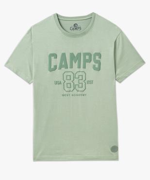 Tee-shirt manches courtes imprimé homme - Camps United vue4 - CAMPS GEMO FOR GOOD - GEMO