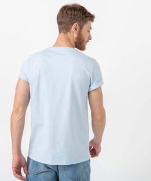 Tee-shirt homme avec motif estival  vue3 - GEMO (HOMME) - GEMO