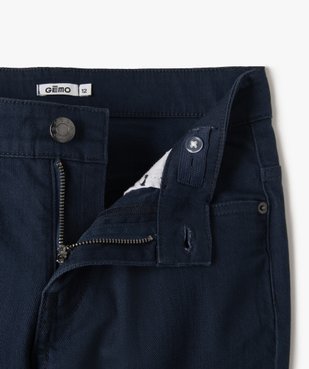 Pantalon garçon style jean slim 5 poches vue2 - GEMO 4G GARCON - GEMO