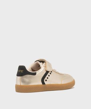 Baskets métallisées fermeture scratch fille - Chipie vue4 - CHIPIE - GEMO