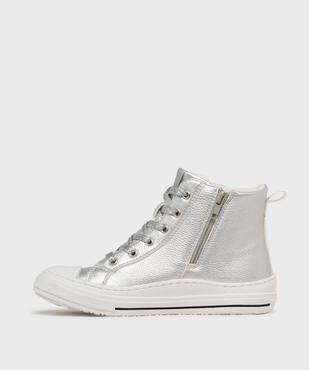 Baskets montantes en matière métallisée fille - Chipie vue3 - CHIPIE - GEMO