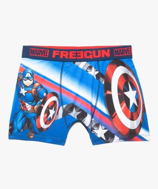 Boxer homme imprimé Marvel Captain America - Freegun vue1 - FREEGUN - GEMO