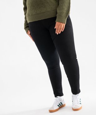 Jegging à large ceinture élastique et taille normale femme grande taille vue7 - GEMO 4G GT - GEMO