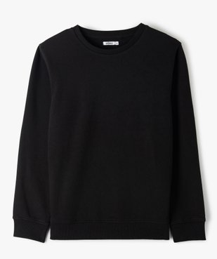Sweat garçon en molleton uni vue1 - GEMO (JUNIOR) - GEMO
