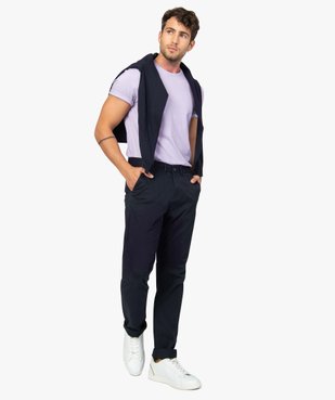 Tee-shirt homme à manches courtes et col rond vue6 - GEMO (HOMME) - GEMO